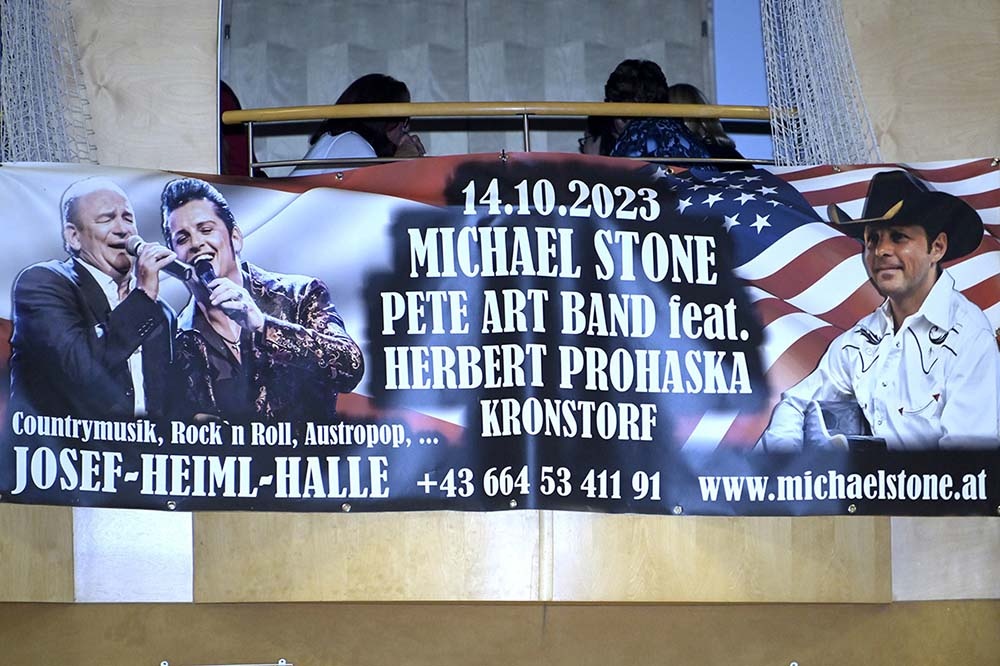 Michael Stone / Pete Art Band mit Herbert Prohaska live