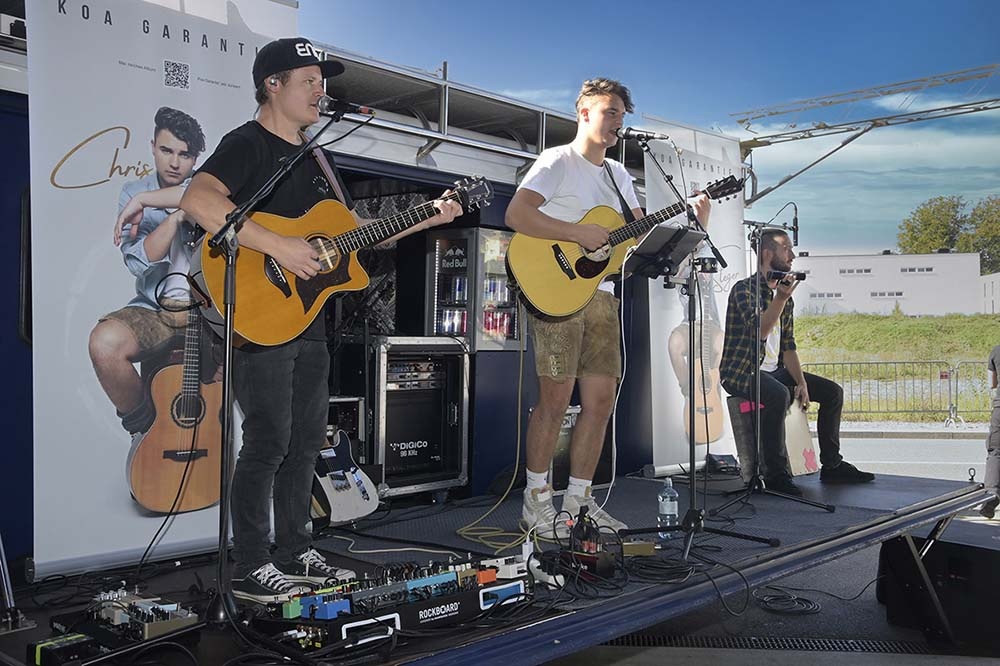 Chris Steger live im HEY! Steyr